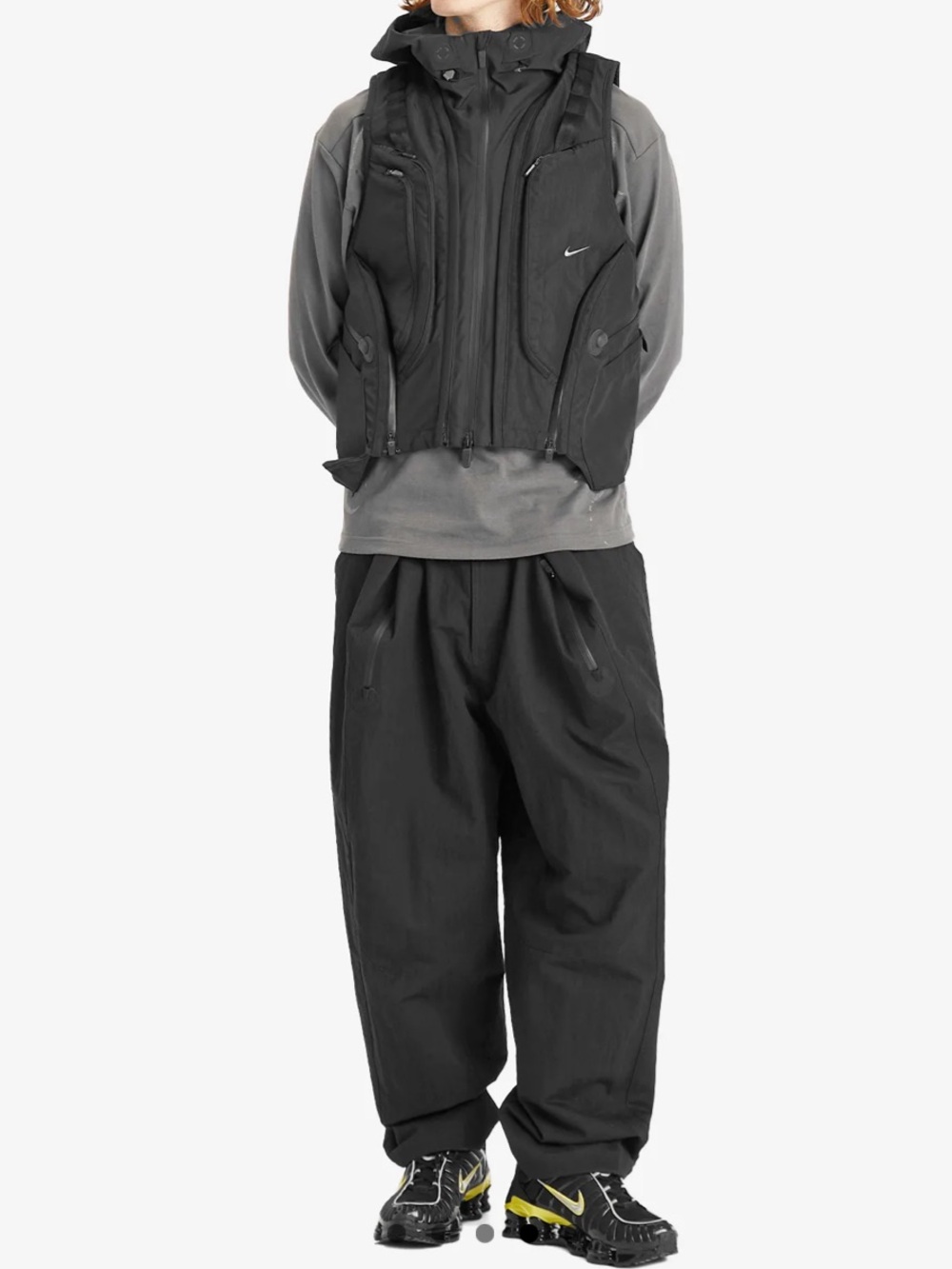 Nike Ispa Adapt Mod Vest Black - Picture 5 of 10